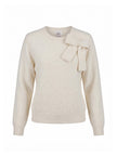Chatsworth Bow Jumper - Cream