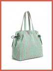 Deckchair Cotton Towelling Tote - Green