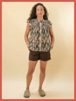 Carvell Cotton Summer Shorts - Chocolate
