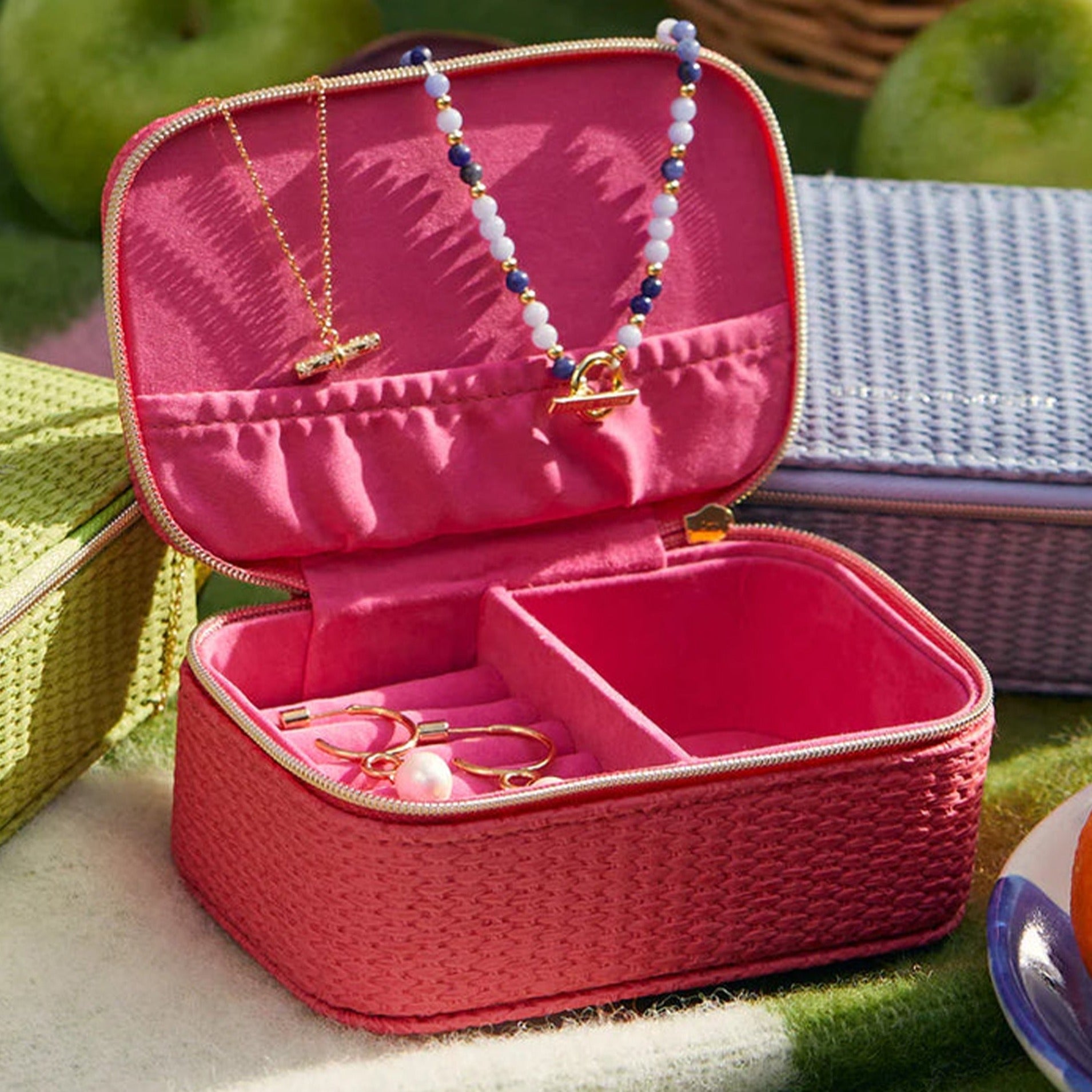 Mini Jewellery Box - Pink