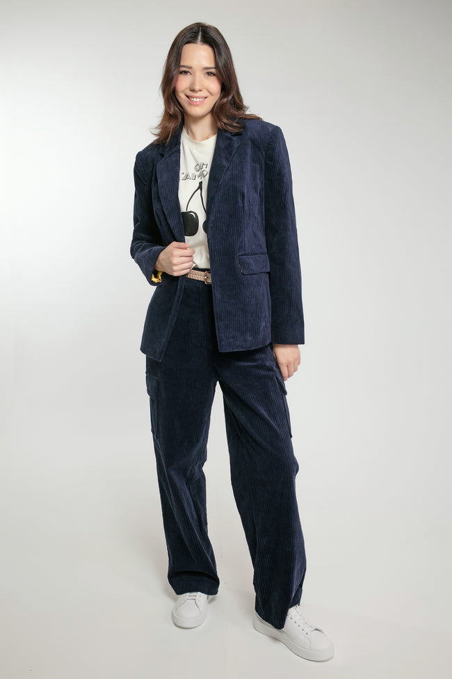 ELODIE CORD BLAZER