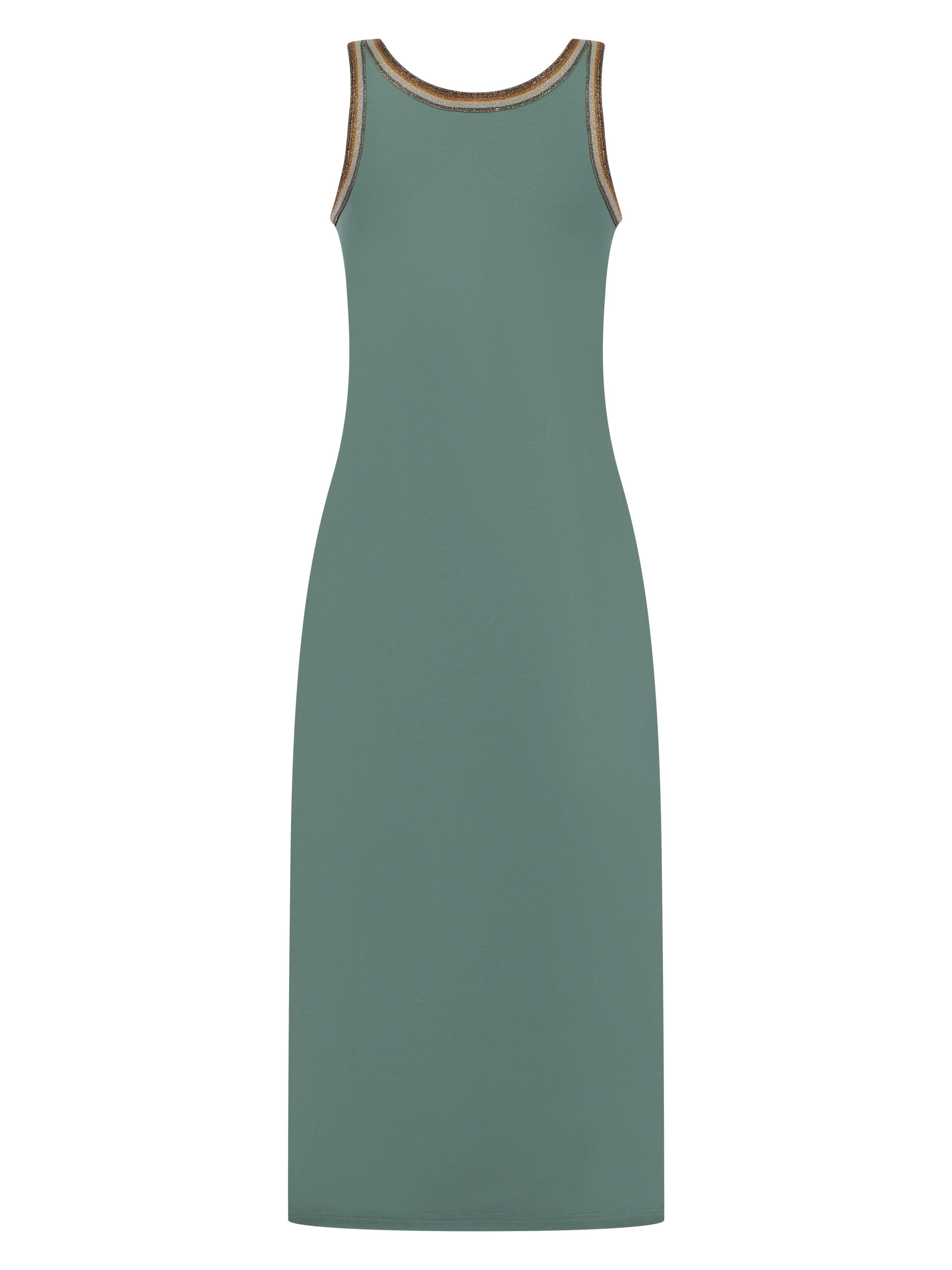 Finch Jersey Dress in Seafoam