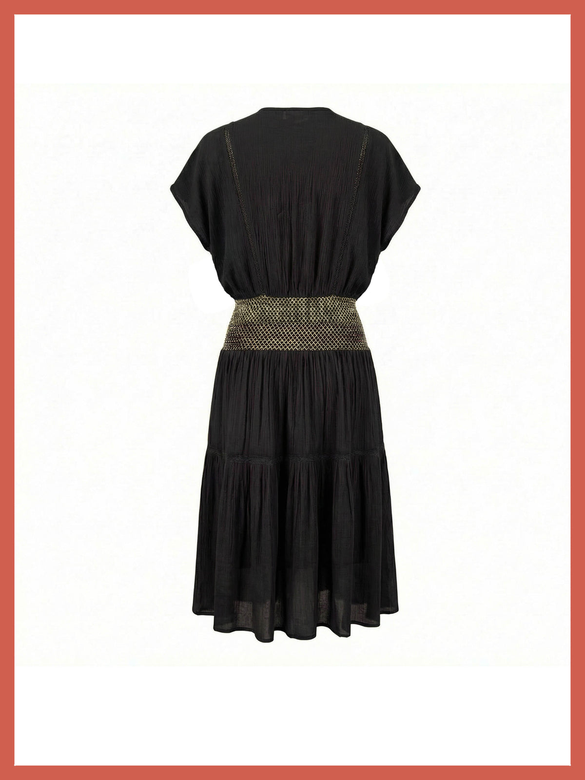 Fallon Summer Dress in Black