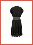 Fallon Summer Dress in Black