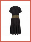 Fallon Summer Dress in Black