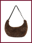 Sasha Slouch Bag In Chocolate Leo