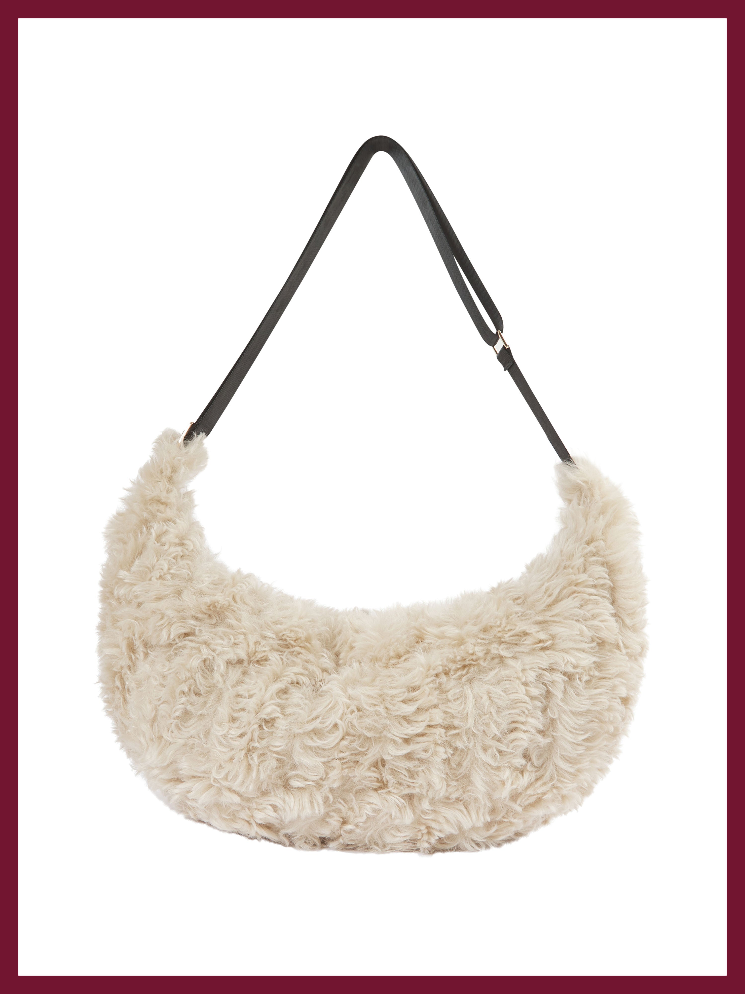 Sasha Slouch Bag In Cream