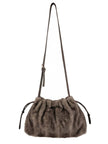 Women's mink faux fur bag for cosy seasonal outfits