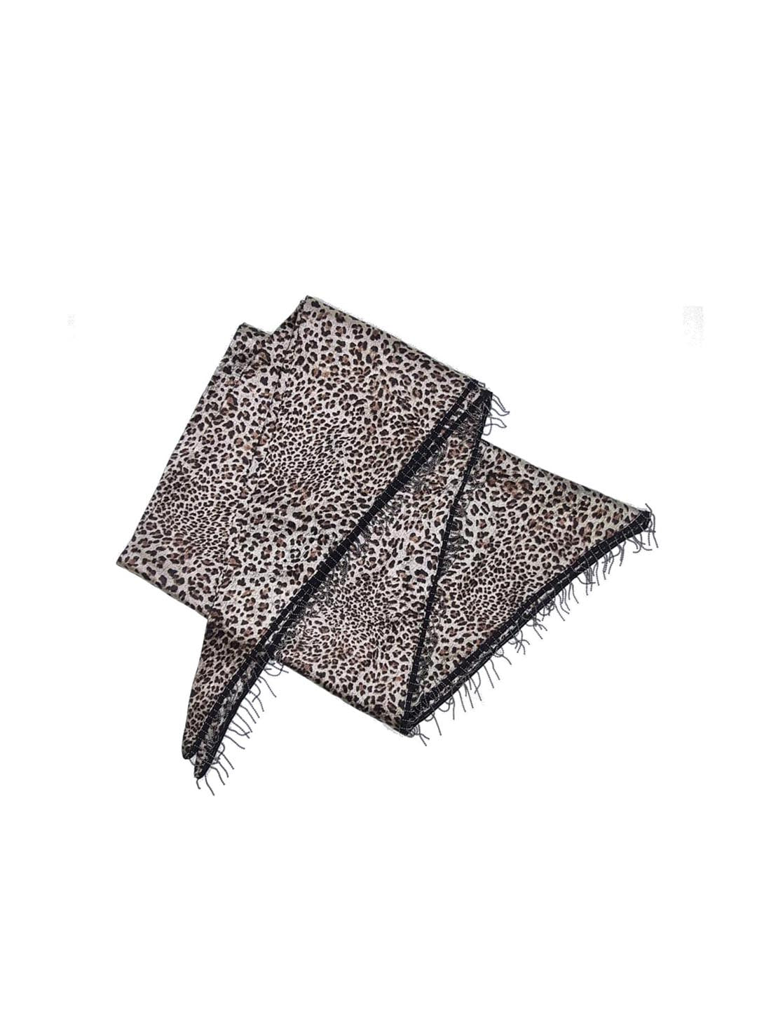 Women's leopard print scarf for bold everyday styling