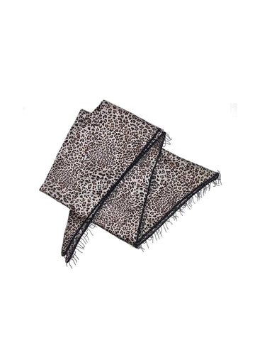 Women's leopard print scarf for bold everyday styling