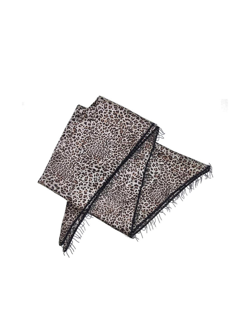 Women's leopard print scarf for bold everyday styling