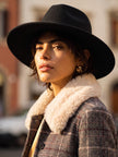Stevie Fedora Hat - Black