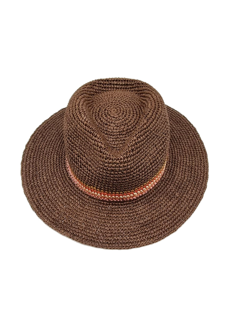 Havana Trilby hat in Chocolate