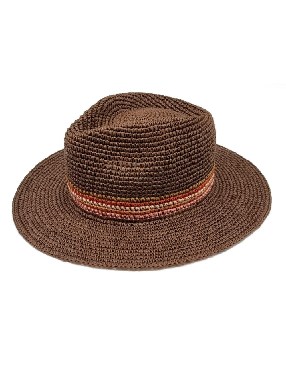 Havana Trilby hat in Chocolate