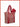 Hackney Stripe Shopper - Red Mix