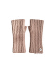 Iris Fingerless Gloves - Mink