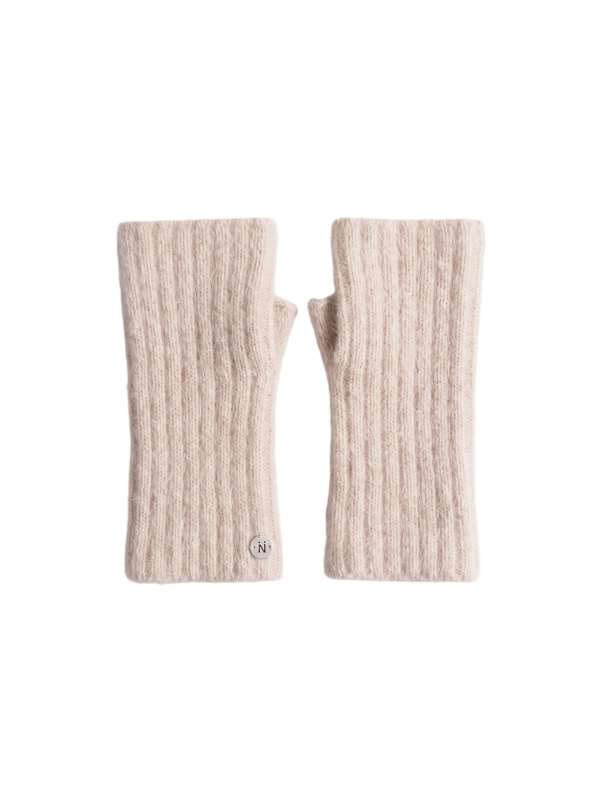 Iris Fingerless Gloves - Rose