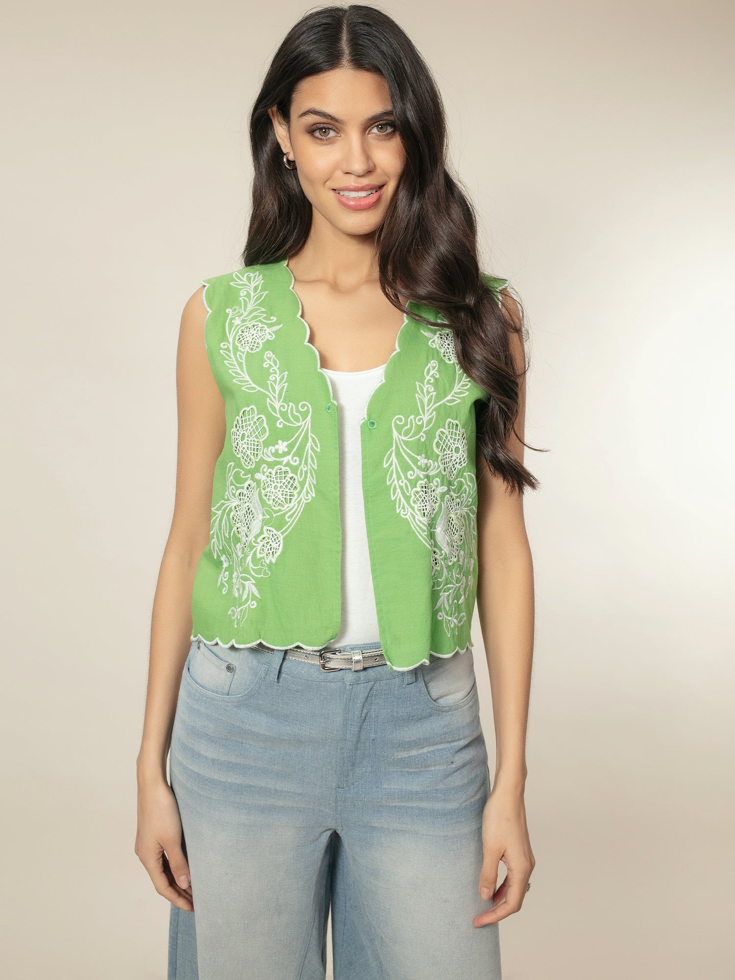 Isabel Gilet - Green