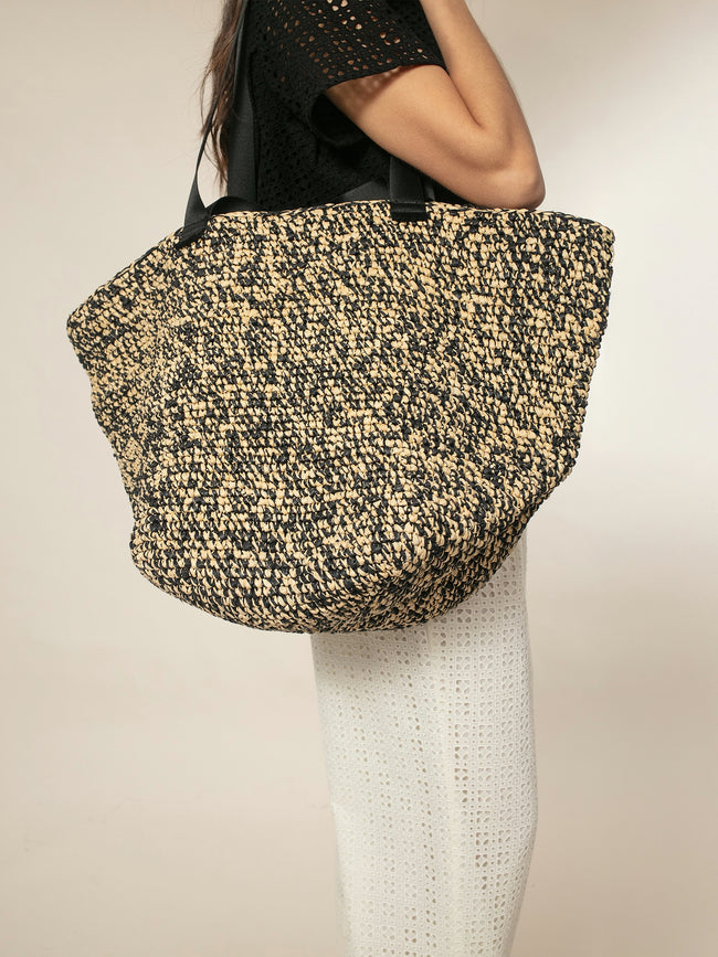 Larkin Shopper Bag - Black Mix