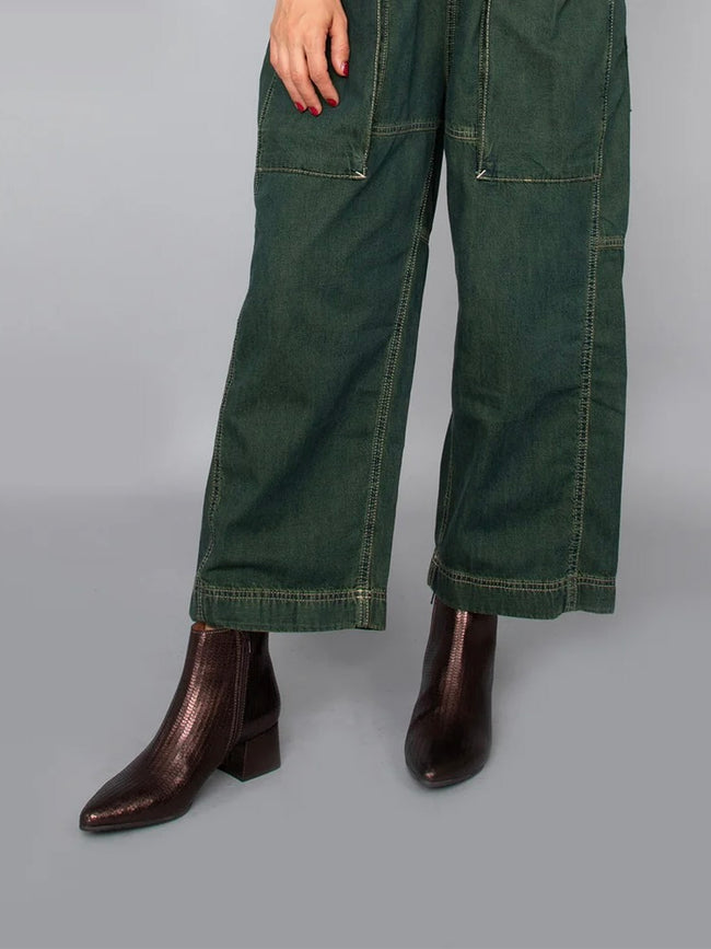 LEISEL BOOTS IN DARK BROWN