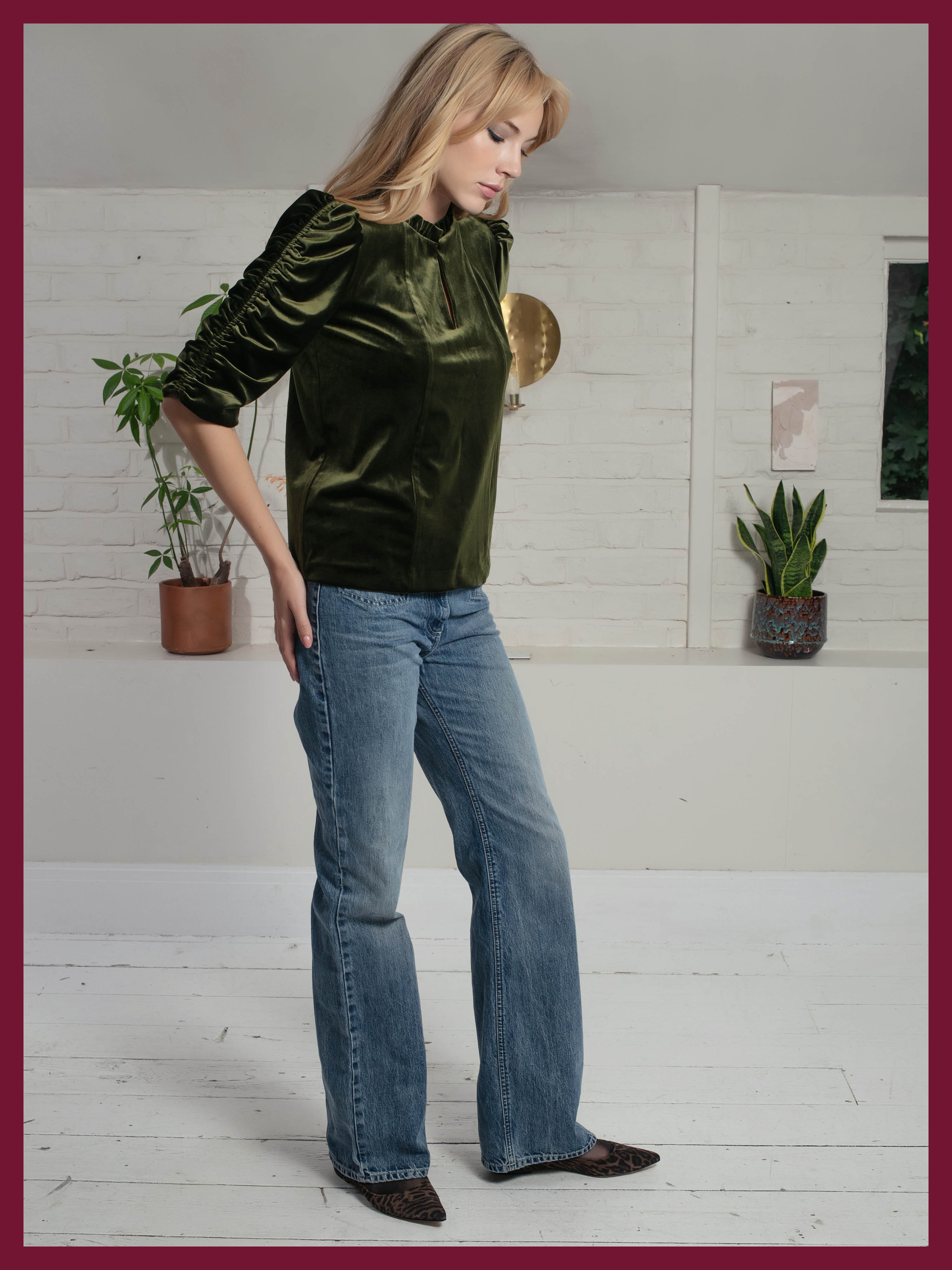 Lexy Top in Green