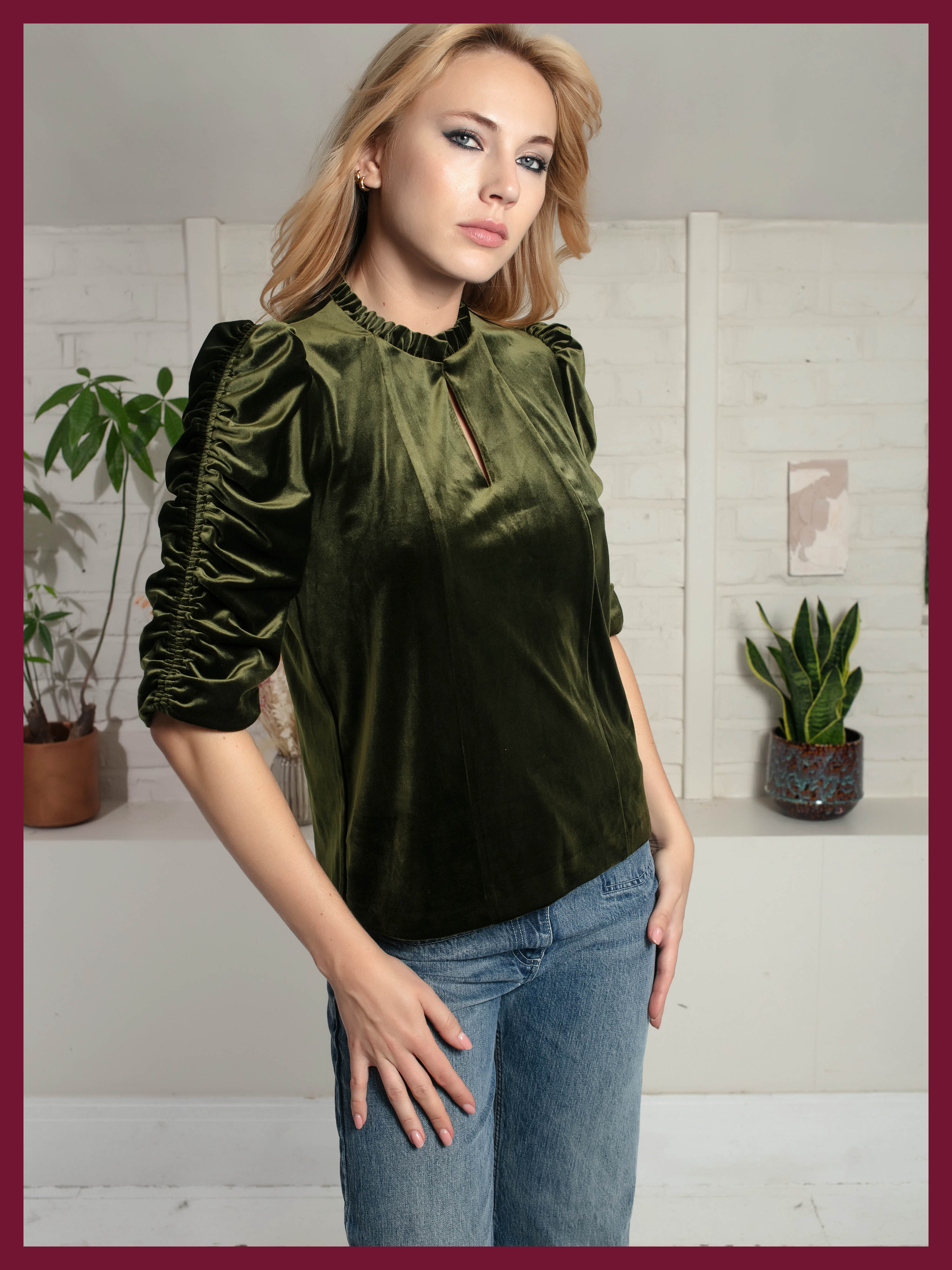 Lexy Top in Green