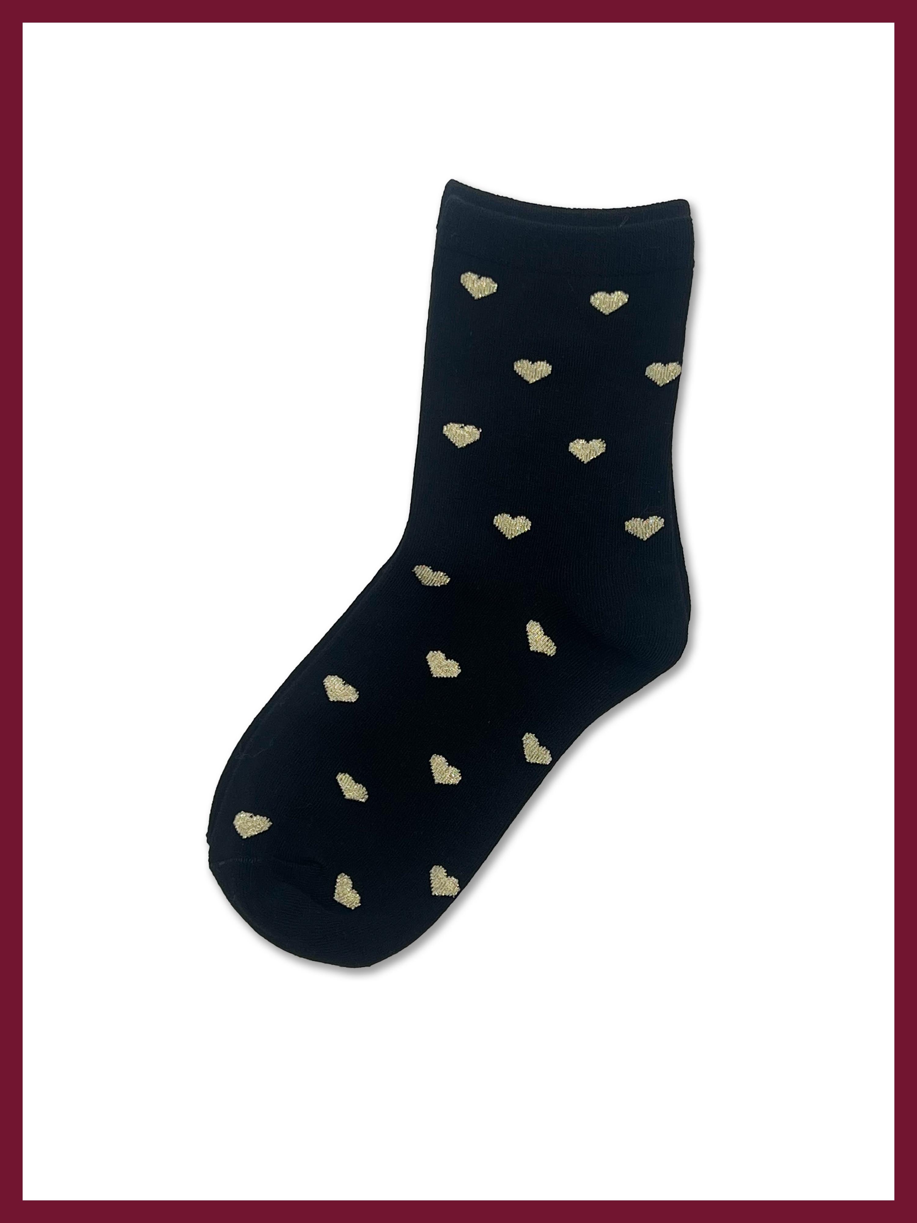 Love Leo Sock Set-Black Mix