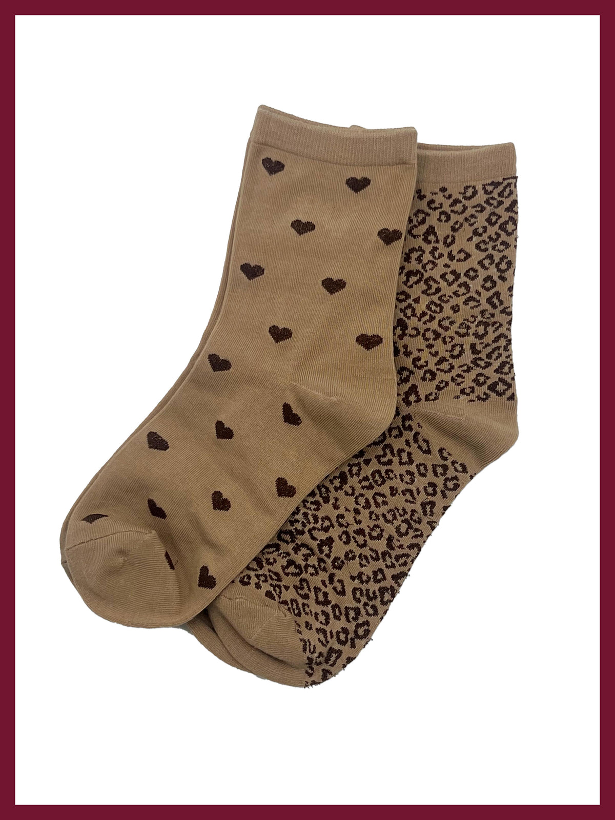 Women's camel mix sock set for cosy everyday wear