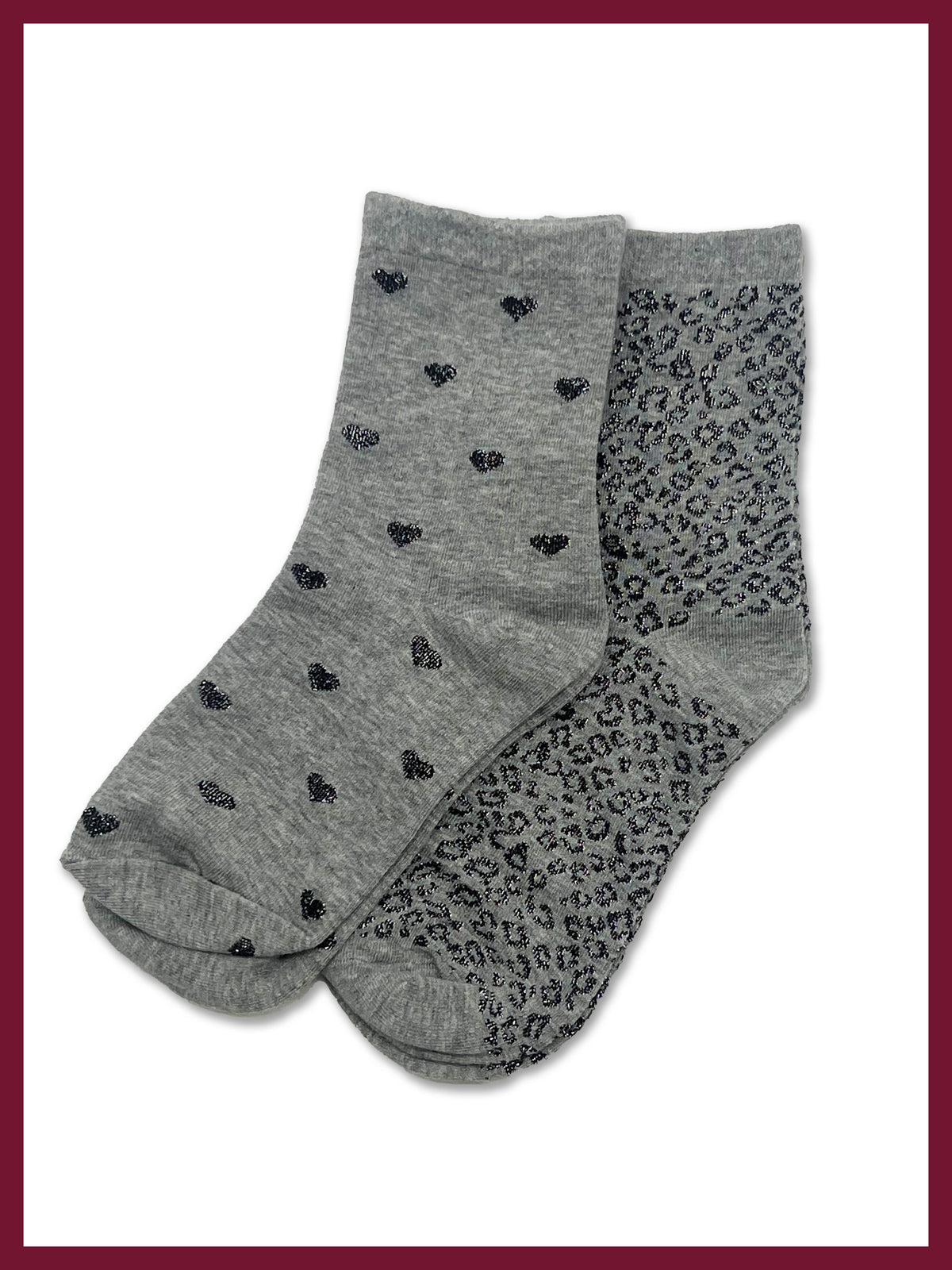 Women's grey mix sock set for cosy everyday comfort