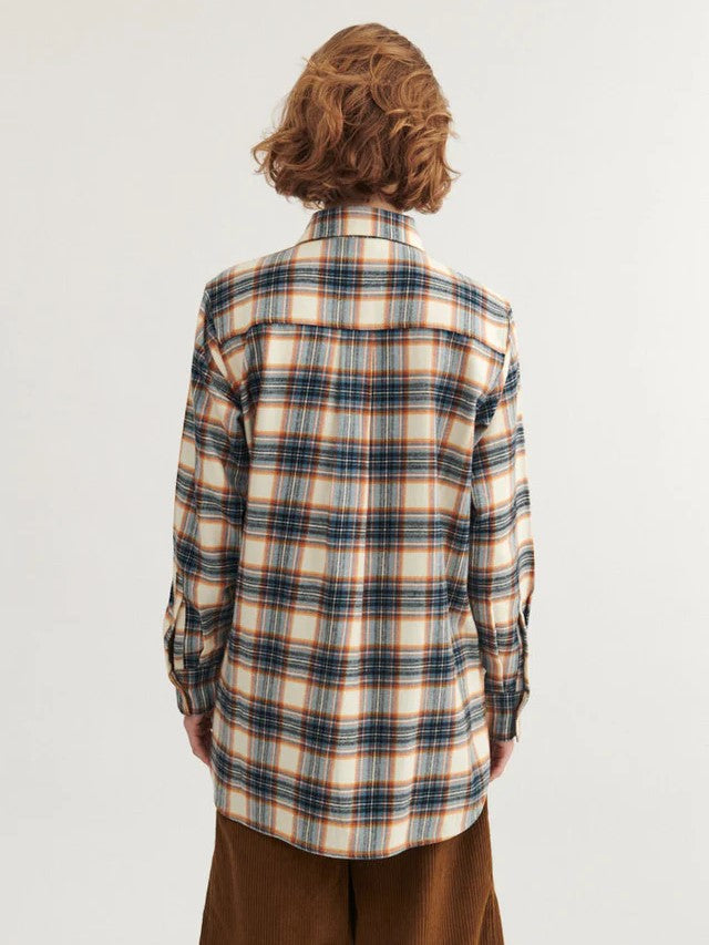 Lula Oversized Shirt - Check