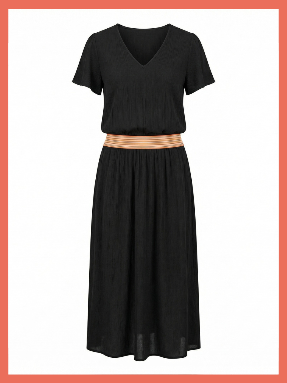 Lulu Summer Dress -Black