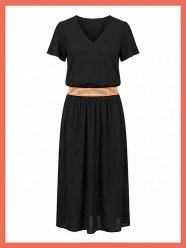 Lulu Summer Dress -Black