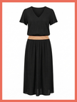 Lulu Summer Dress -Black