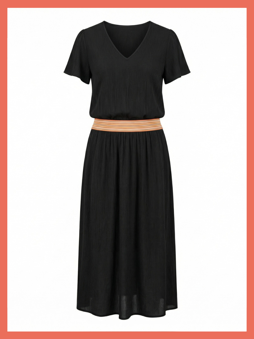 Lulu Summer Dress -Black