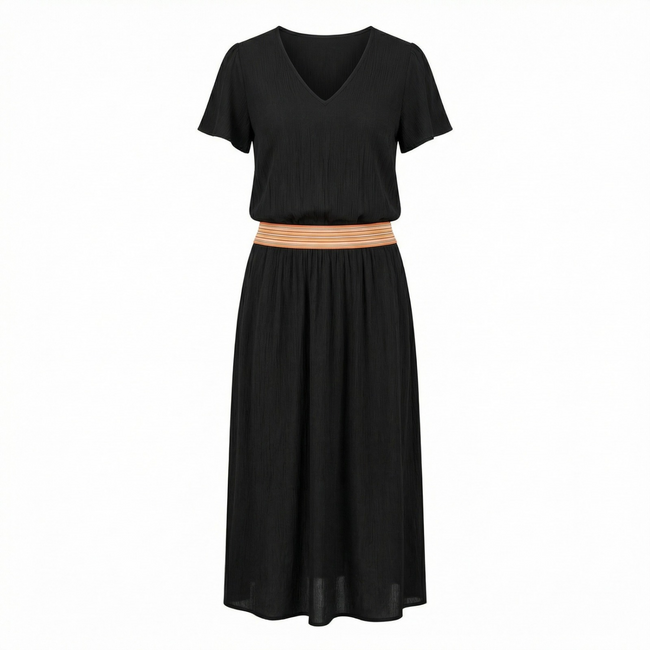 Lulu Summer Dress -Black
