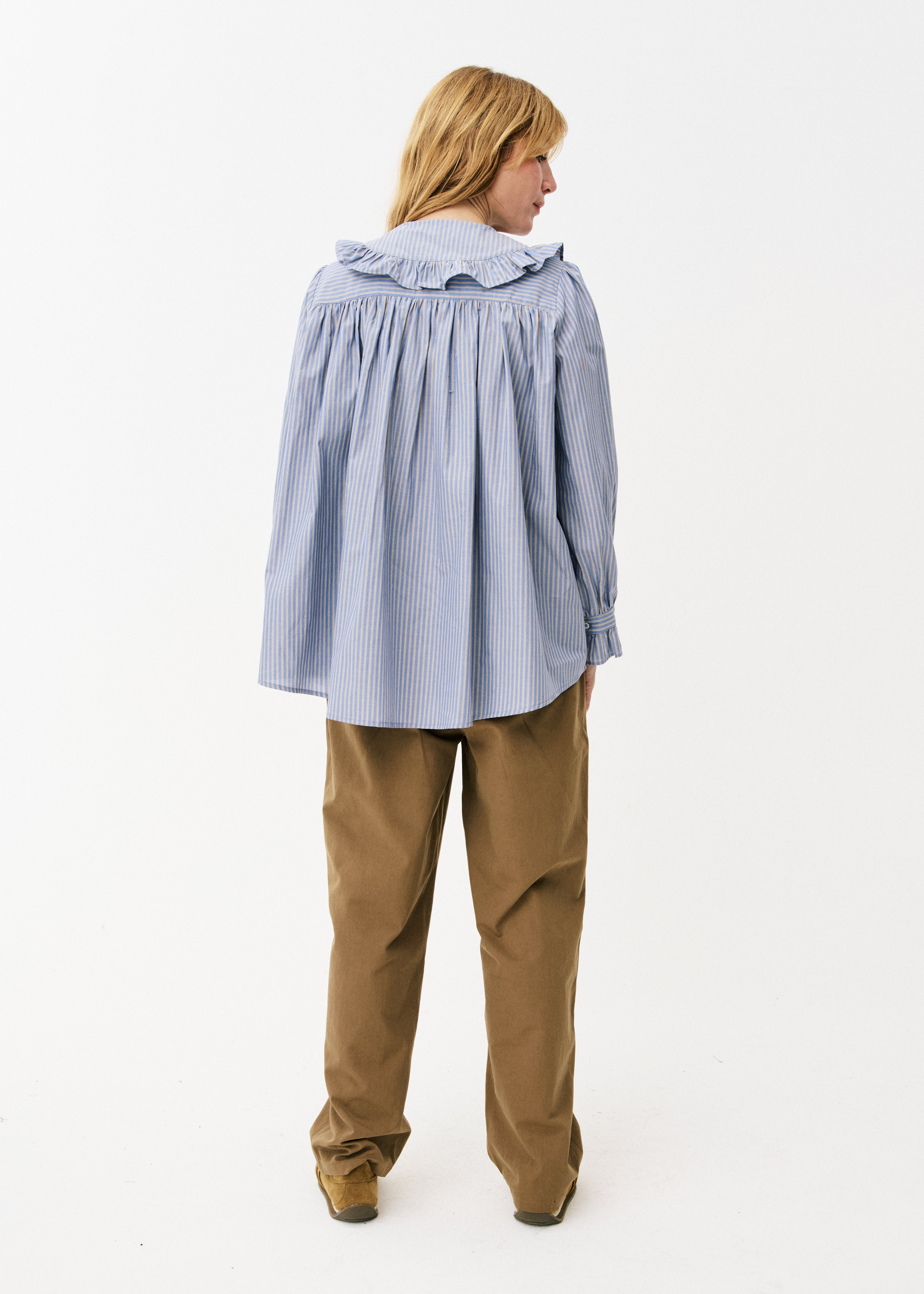 Steffi Shirt - Blue Stripe