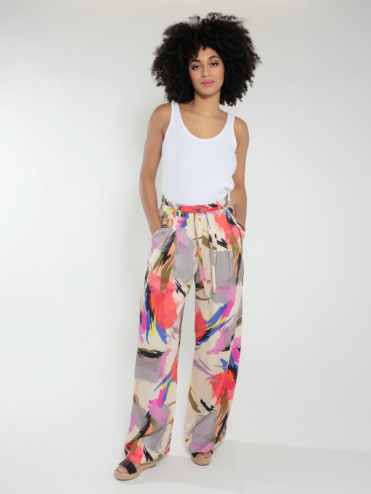 Meta Wide Leg Trouser