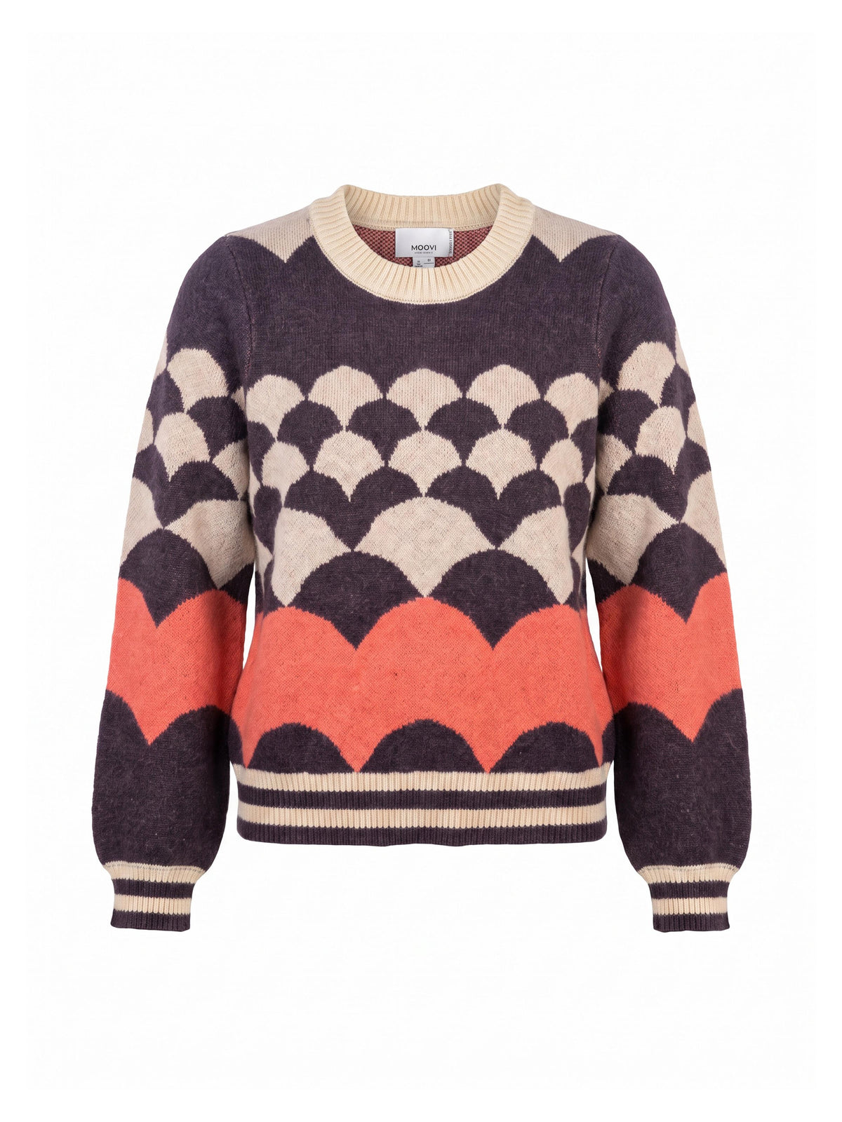 Mabel Knit Jumper - Chocolate Mix