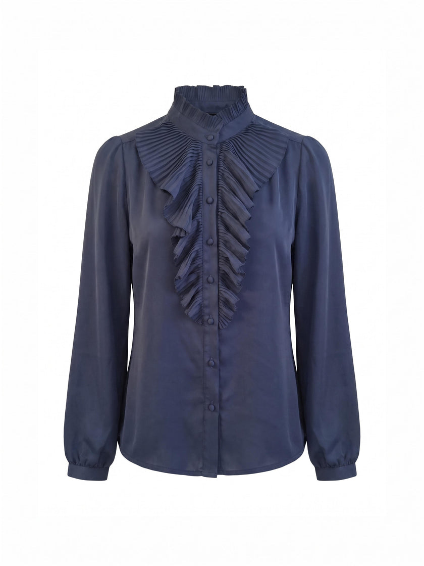 Marlow Blouse - Navy