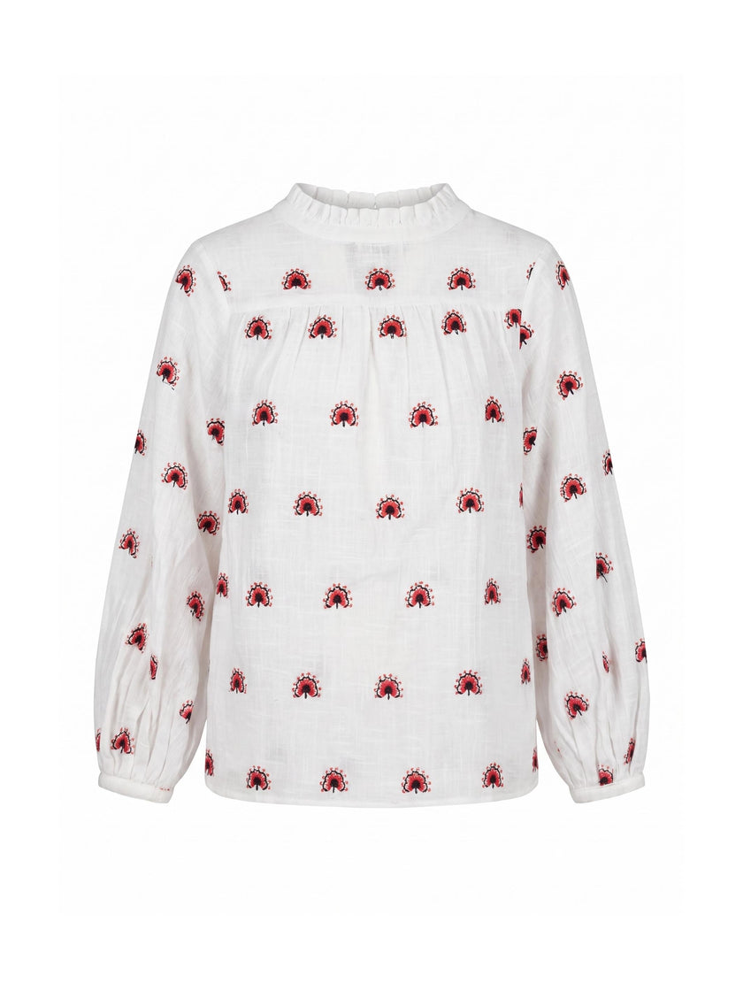 Martina Blouse - Ecru
