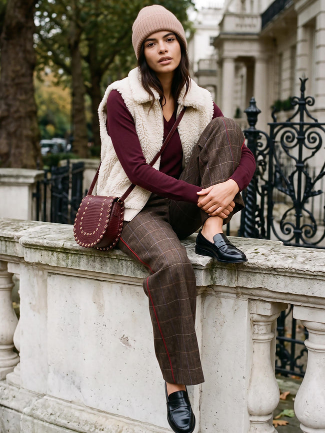 Mylo Borg Gilet - Cream