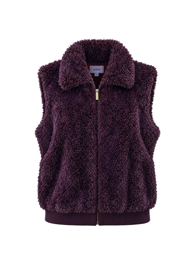 Mylo Borg Gilet - Plum