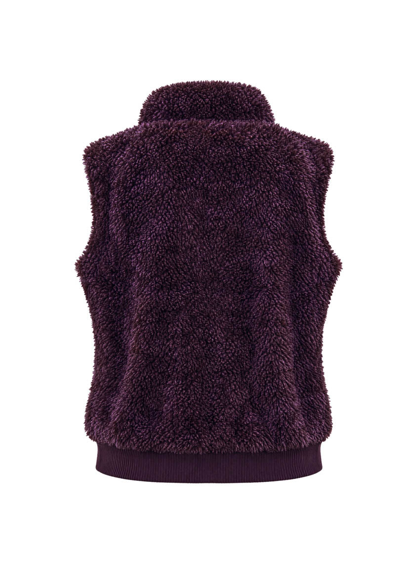 Mylo Borg Gilet - Plum