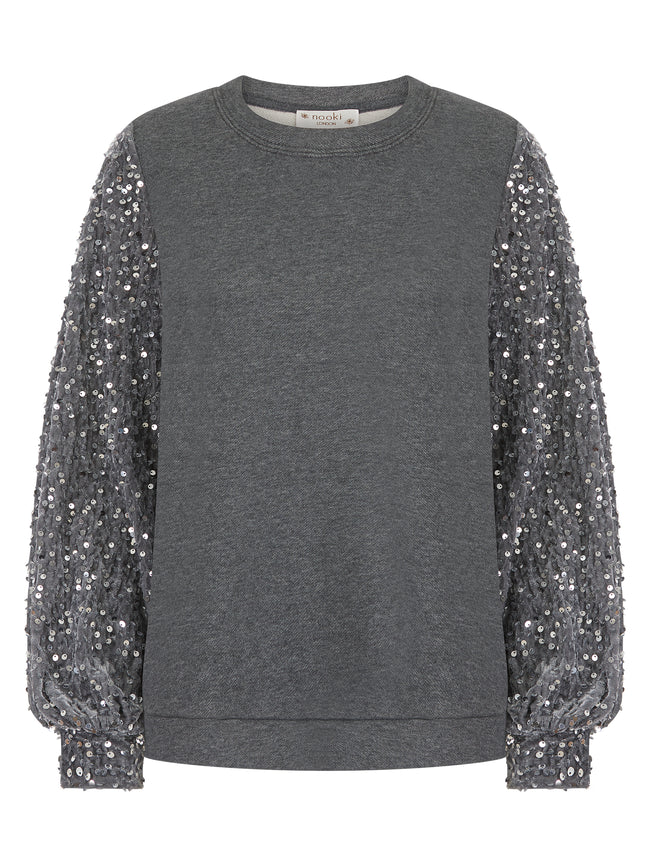 CLIFTON SWEATER IN GREY