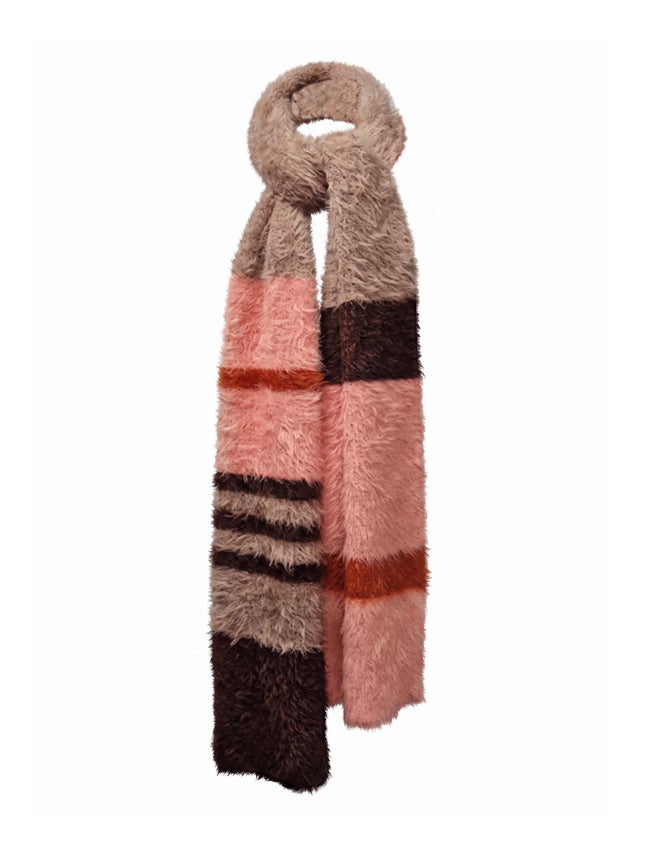 Napoleon Stripe Scarf - Pink Mix