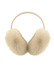 Women's buttermilk faux fur earmuffs for stylish winter wear