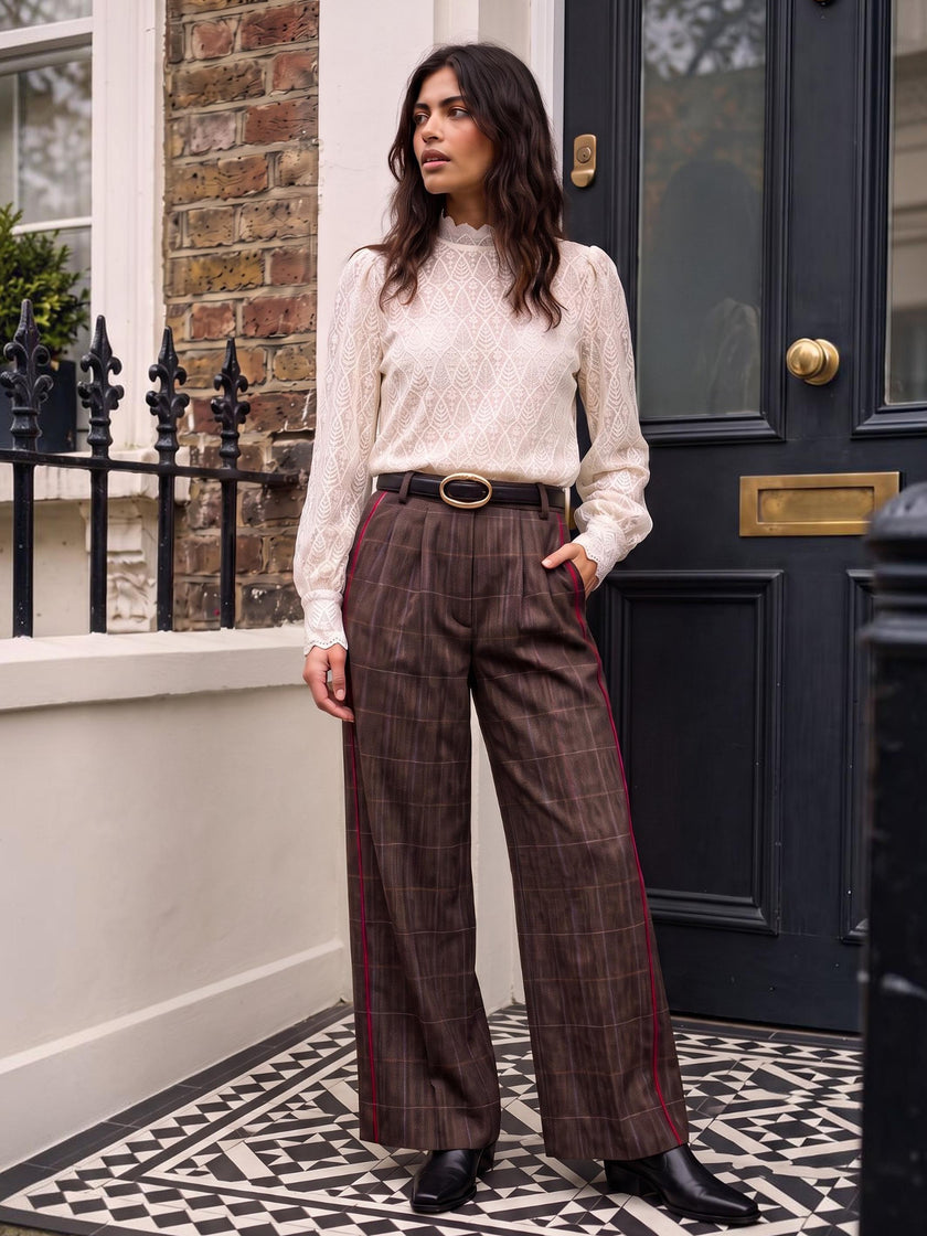 Nevada Check Trousers - Multi