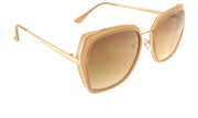 Olivia Retro Trendy Sunglasses In Pink
