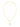 Adjustable Domed Heart Charm - Gold