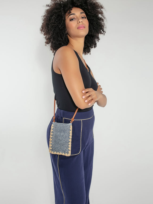 Phoebe Phone Case in Blue Mix